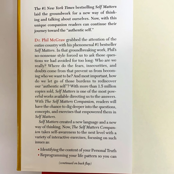 Book Bundle | Dr. Phil | Self Matters Companion & Self Matters | Self Help PAIR - Picture 9 of 11